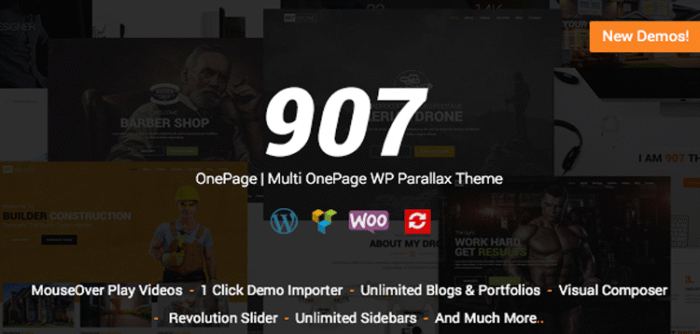 907 MultiPurpose WordPress Theme 5.3.15