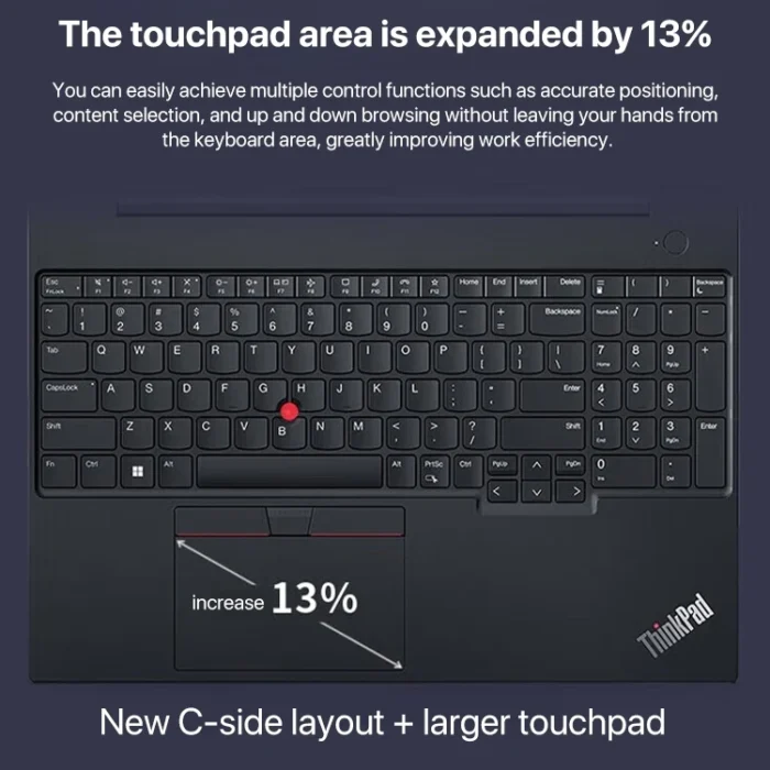 NEW ARRIVAL Lenovo ThinkPad E16-B2CD Laptop 16inch 16+512GB Win 11 I7 Computer Gaming Laptops - Image 4