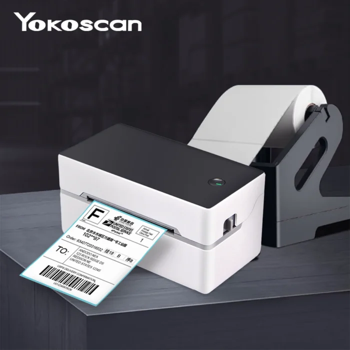 Thermal Label Printer -Shipping Label Printer , Commercial Direct Desktop Label Printer, Thermal Label Maker Compatible with - Image 2